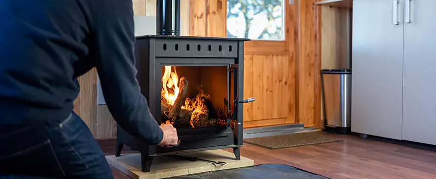 Open Hearth Wood Fireplace Installation in Hyattsville, MD